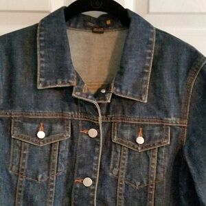 J. Crew Dark Blue Denim Jean Jacket